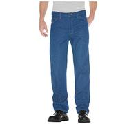 Dickies, Homme, JEAN 5 POCHES COUPE REGULAR, BLEU INDIGO, 33W / 34L