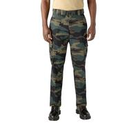 Dickies, Homme, PANTALON CARGO STRETCH MÉCANIQUE COUPE CLASSIQUE, VERT CHASSEUR CAMO, 34W / 34L