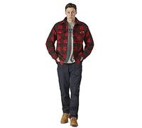 Dickies Homme Sh/5000 Chemise de travail rembourr e, Rouge, S EU