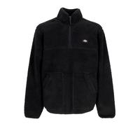 Dickies, Homme, Sweatshirts et sweats à capuche, Noir, Taille: XL Sherpa High Neck Quarter Zip SweaT-shirt