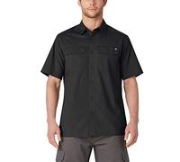 Dickies, Homme, T-SHIRT MANCHES COURTES FLEX EN TISSU ANTIDÉCHIRURE COUPE DÉCONTRACTÉ, NOIR RINCÉ, M