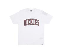 Dickies, Homme, Tops, Blanc, Taille: XL T-shirt col rond Coupe ample Logo