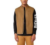 Dickies, Homme, VESTE SANS MANCHES DUCK À DOUBLURE POLAIRE, BRUN DUCK, M