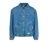 Dickies, Homme, Vestes, Bleu, Taille: M Veste Trucker Plissée en Denim