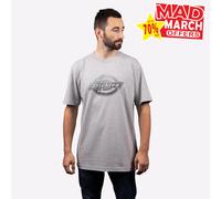 Dickies Hommes Décontracté T-Shirt Logo T-Shirt Gris