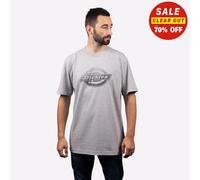 Dickies Hommes Décontracté T-Shirt Logo T-Shirt Gris