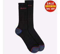 Dickies Hommes Fort Renforcée Longueur Mollet Chaussettes de Travail Noir