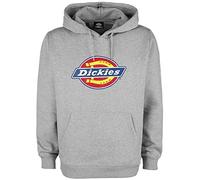 Dickies Icon Logo Hoodie Hooded Sweatshirt, Gris Mélange, L Men's