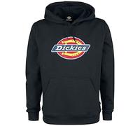 Dickies Icon Logo Hoodie Hooded Sweatshirt, Noir, M Men's