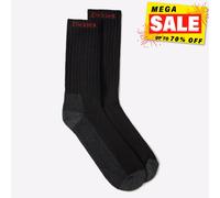 Dickies Industriel Hommes Travail Construction Bottes Chaussettes Noir