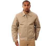 Dickies Insulated Eisenhower Front-Zip Jacket Veste, Beige, M Hommes