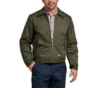 Dickies Insulated Eisenhower Front-Zip Jacket Veste, Vert Mousse, M Homme