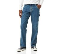 Dickies Jean de Charpentier Coupe Droite décontractée pour Homme, Teinté Heritage Kaki., 30 W/32 L