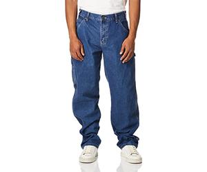 Dickies Jean de Charpentier décontracté à Coupe Droite pour Homme, Bleu Indigo, 31 W/32 L