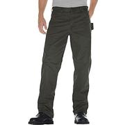 Dickies Jean de Charpentier Sanded Duck pour Homme, Coupe décontractée, Vert Mousse, 40 W/30 L