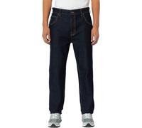 Dickies - Jean droit intemporel - Houston Denim Rinsed pour Homme en Coton - Taille 32 - Navy Navy 32