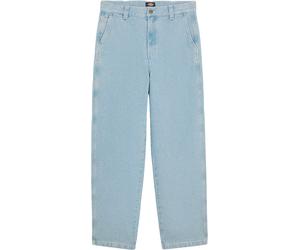 Dickies - Jean droit intemporel - Madison Baggy Fit Denim Vntg Blue pour Homme en Coton - Taille 31 US - Bleu Bleu 31 US