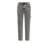 DICKIES Jean 'GARYVILLE' gris clair / noir, Taille 36