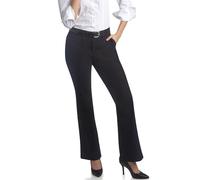 Dickies - - Les Femmes FP121 de Pantalon sergé Plat Avant Stretch, 18 x Small, Black