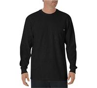 Dickies Pocket Tee L/S T-Shirt Manches Longues, Noir (Black BK), XXXL Homme