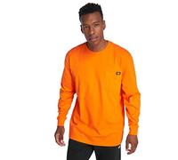 Dickies Pocket Tee L/S T-Shirt Manches Longues, Orange (Orange Or), M Homme
