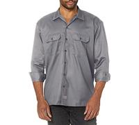 Dickies Long Sleeve Work Shirt Chemise, Argenté (Silver), XL Homme