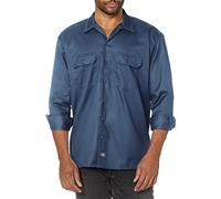 Dickies Long-Sleeve Work Shirt Chemise, Bleu Marine (Bleu Marine), 3XL Homme