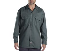 Dickies Long Sleeve Work Shirt Chemise, Lincoln Green V1, M Homme