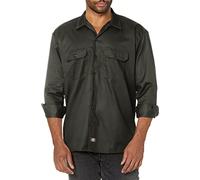 Dickies Long Sleeve Work Shirt Chemise, Vert Olive, XL Homme