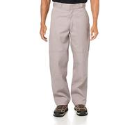 Dickies Loose Fit Double Knee Twill Work Pant Pantalons, Argenté (Gris Argenté), 46 W/32 L Homme