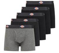 Dickies Lot de 5 boxers en coton pour homme, Ensemble noir 30, Medium