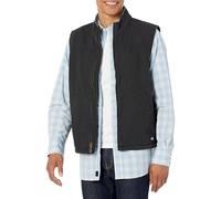 Dickies M Duck Gilet doublé Sherpa Vêtements d'extérieur Utilitaires de Travail, Noir délavé, 3XL Homme