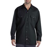 Dickies Manche Longue Travail Chemise Hommes Décontractée à Ajustement Régulier