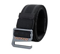Dickies Ceinture pour homme 1 3/16 in. en toile de coton – Boucle à logo militaire