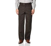 Dickies Men's 874 Flex Work Pant, Dark Brown, 42W x 32L