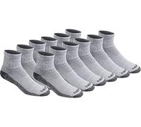 Dickies Men's Dri-tech Moisture Control Quarter Socks Multipack