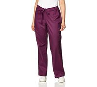 Dickies Men's EDS Signature Unisex Drawstring Scrub Pant, Wine, X-Large