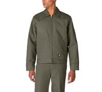 Dickies Men's Lined Eisenhower Jacket, Moss, Small