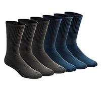Dickies Men's Multi-Pack Dri-tech Moisture Control Crew Socks