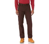 Dickies Men's Relaxed Fit Straight-Leg Duck Carpenter Jean, Chocolat, 38W x 34L Homme