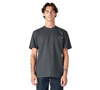 Dickies – T-shirt homme manches courtes col rond tissu épais – gris anthracite – Taille S