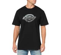 Dickies Men's Short Sleeve Logo Graphic T-Shirt, Knit Black, M