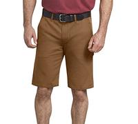 Dickies Men's Tough Max Duck Carpenter Short, Stonewashed Brown, 34