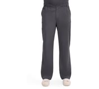 Dickies Men's Zip Fly Pull-on Scrub Pant, Pewter, XX-Large