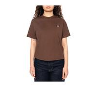 Dickies - Oakport Boxy SS Tee - Femme - Tops - Brun - Taille: 40 FR