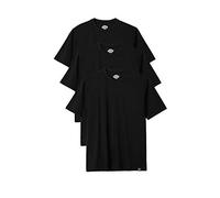 Dickies Pack T-Shirt Homme- Lot de 3, Noir (Black Blk), Medium
