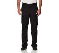 Dickies Pantalon Cargo Droit en sergé Flexible pour Homme, Noir V1, 44W x 30L