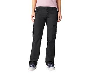 Dickies Pantalon Cargo en Sergé Coupe Droite - Pantalon décontracté - Cargo - Femme