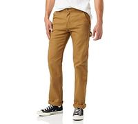 Dickies - Pantalon de menuisier en toile de coton pour homme, Coupe droite, Caramel, 40W/32L