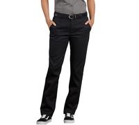 Dickies Pantalon de travail Flex Slim Fit pour femme Noir 16